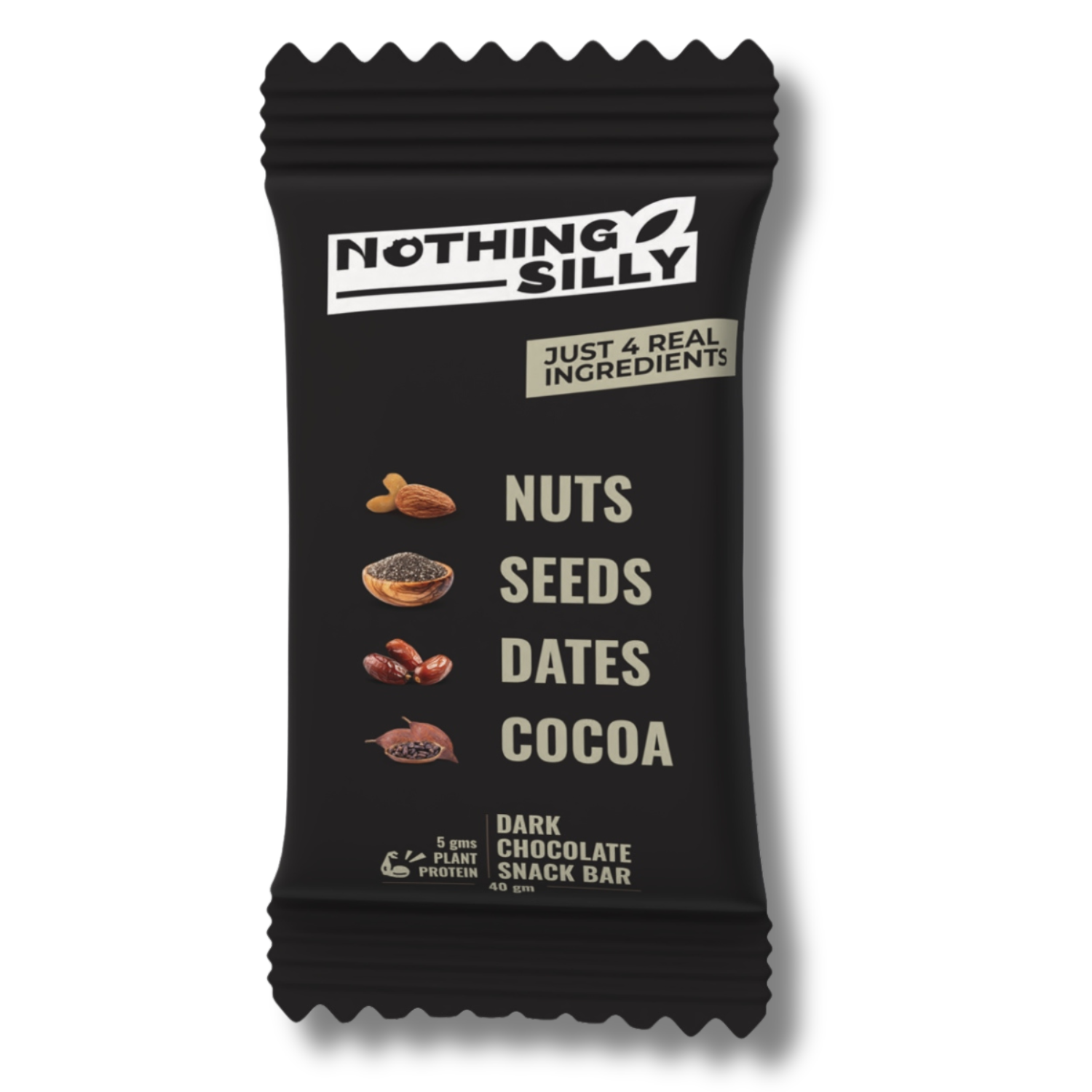 Dark Chocolate Snack Bar | Nothing Silly