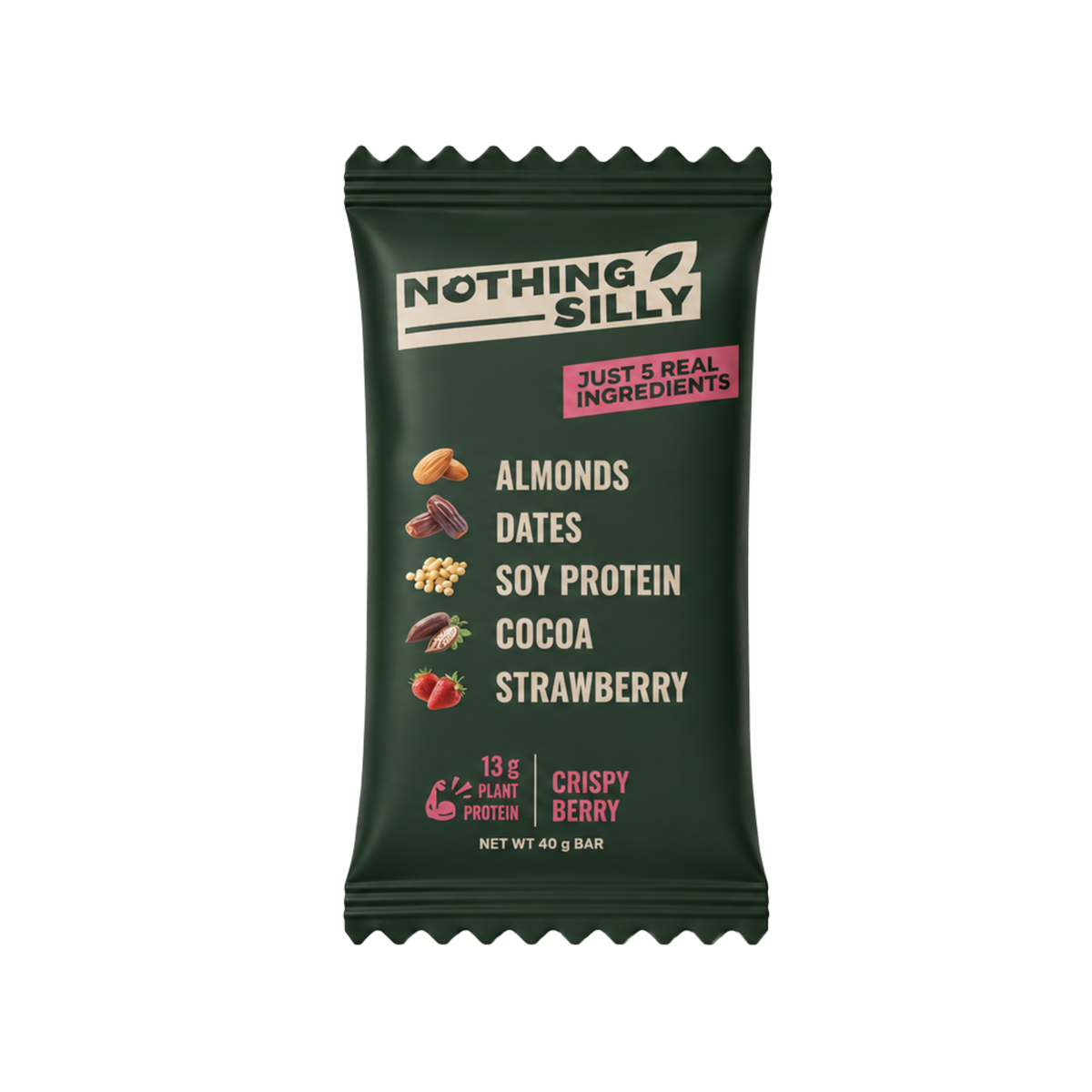 Nothing Silly Berry Protein Bar