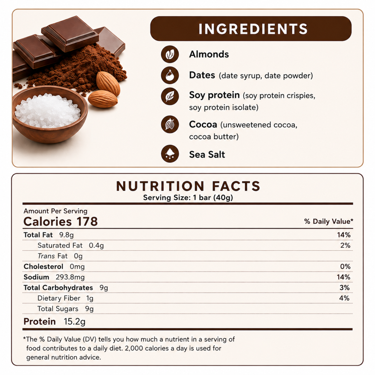 Nothing Silly Chocolate Protein Bar